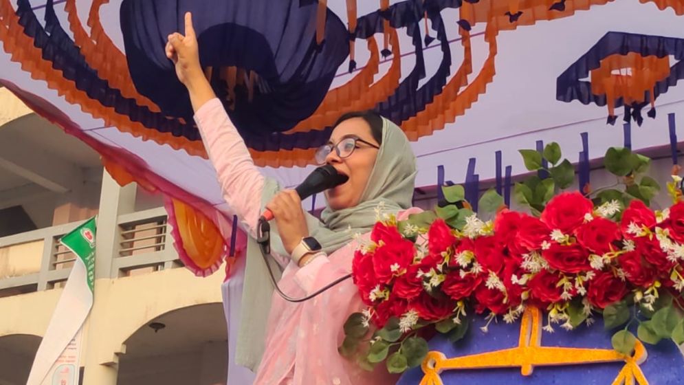 রাজাকার বলায় হাসিনার পতন, গুপ্ত বলায় আপনারও হবে- মিতুর কড়া বার্তা