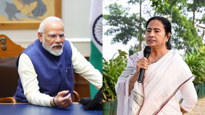 নির্বাচন ঘিরে পাল্টাপাল্টি আক্রমণে মোদি–মমতা মুখোমুখি