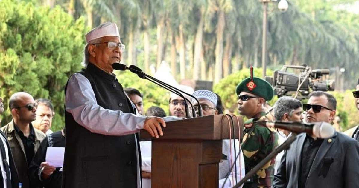 নির্বাচন কীভাবে করতে হয়, তার একটি প্রক্রিয়া দেখিয়ে গেছেন হাদি: প্রধান উপদেষ্টা
