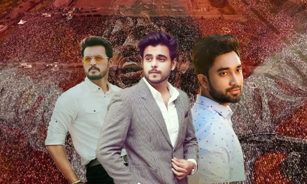 লাখো মানুষের মাঝে শহীদ হাদি, আপনি জিতে গেছেন