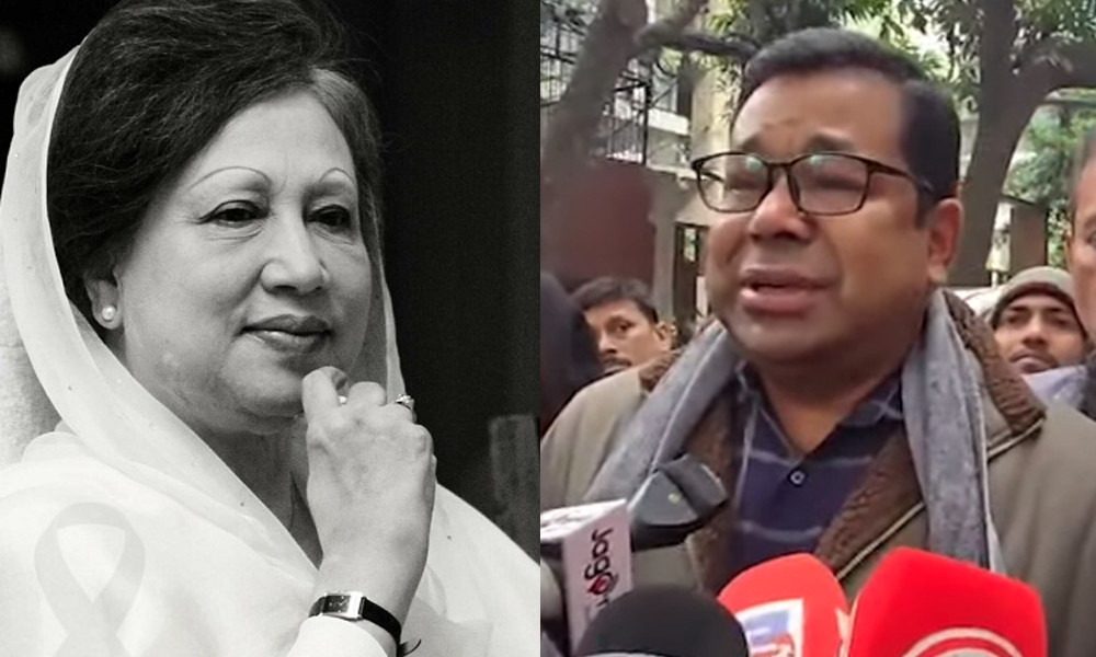 কান্নায় ভেঙে পড়লেন মনির খান: বেগম খালেদা জিয়ার মৃত্যুতে শিল্পী ও দেশের মানুষ শোকাহত