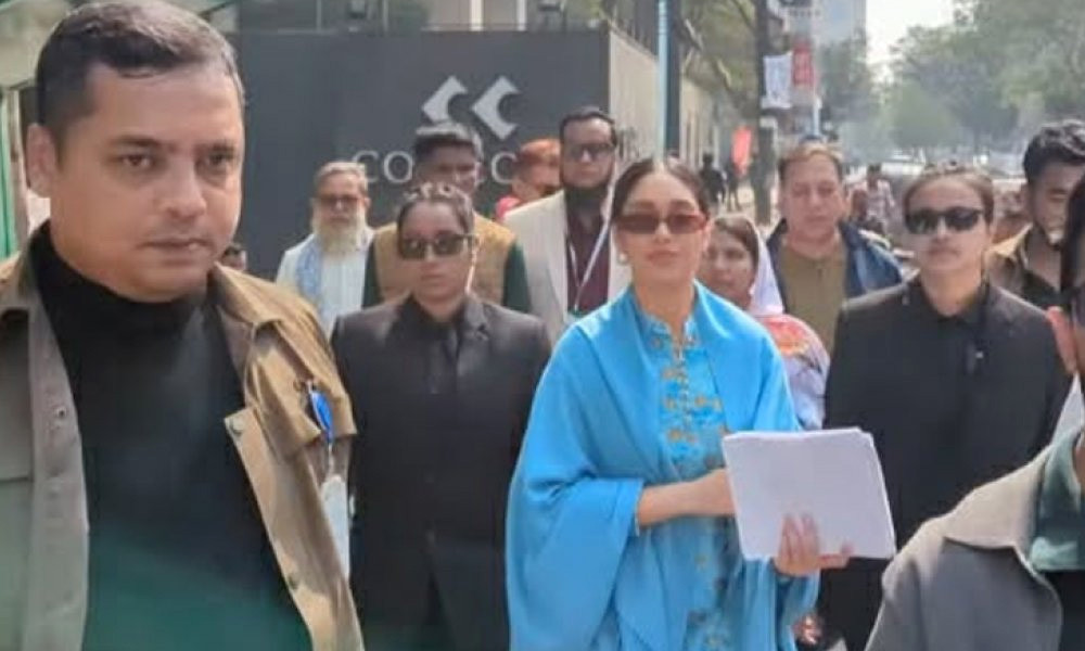 বাবার জন্য ভোট চাইলেন জাইমা রহমান