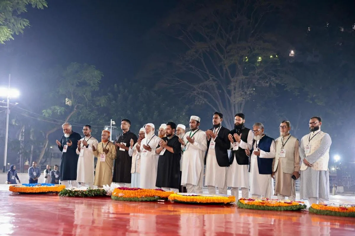 ভাষা শহীদদের প্রতি শ্রদ্ধা জানালেন জামায়াত আমির ও বিরোধীদলীয় নেতারা