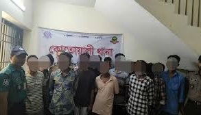 জয় বাংলা স্লোগানে দিয়ে আ.লীগের ১৯ নেতাকর্মী গ্রেপ্তার!