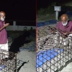 ছেলের কবরেই রাত কাটাচ্ছেন বাবা!