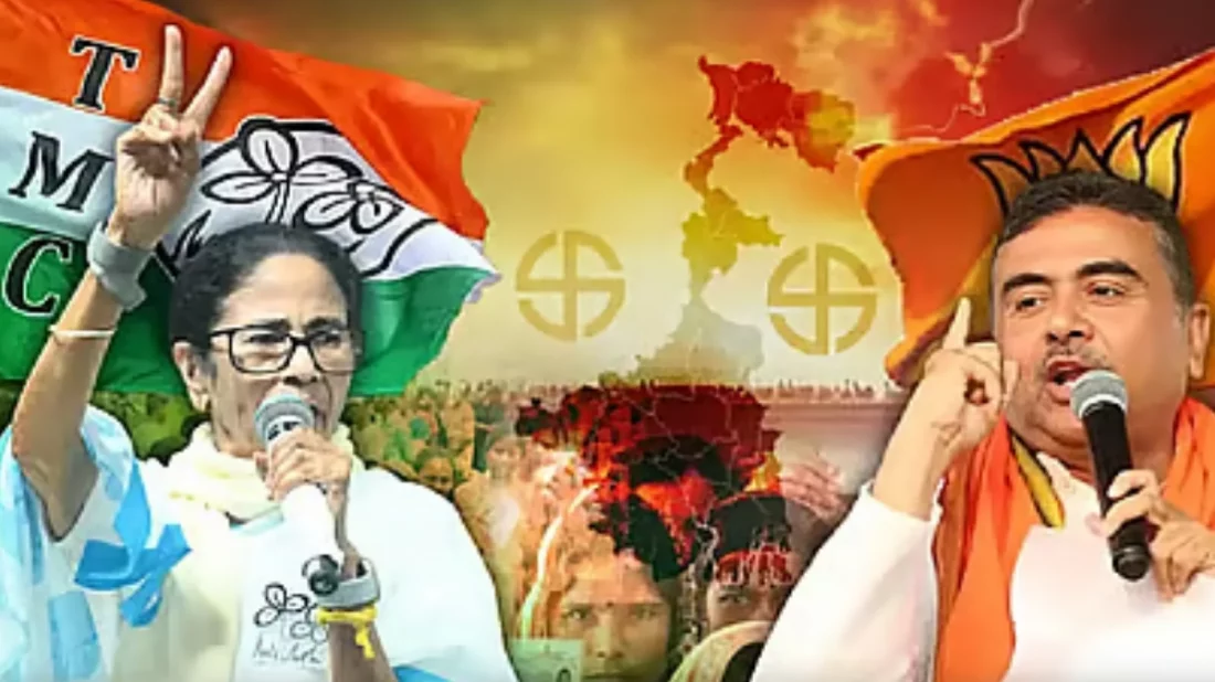 ভবানীপুরে মমতা–শুভেন্দুর হাড্ডাহাড্ডি লড়াই, গণনায় উত্তেজনা তুঙ্গে
