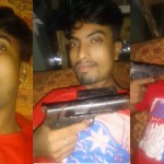রাজবাড়ীতে অস্ত্র হাতে যুবকের ছবি ভাইরাল, এলাকায় সমালোচনার ঝড়