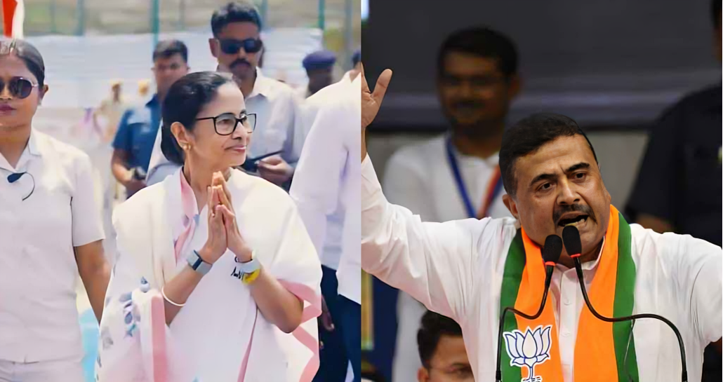 শুভেন্দুর শপথ বনাম মমতার পাল্টা কর্মসূচি-উত্তপ্ত পশ্চিমবঙ্গের রাজনীতি!