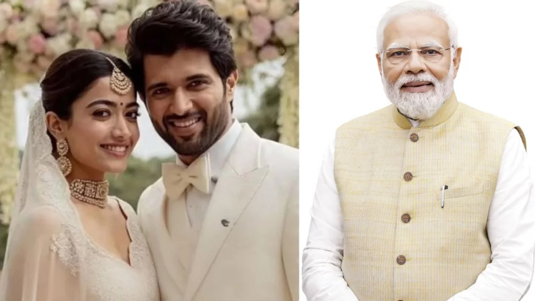 বিজয়–রাশমিকা মান্দানার আজ বিবাহ, প্রধানমন্ত্রীর শুভেচ্ছা