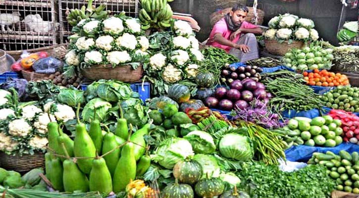 ভরা মৌসুমে চড়া শীতের সবজির দাম