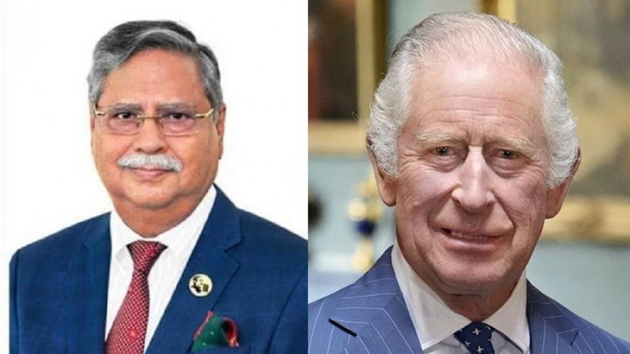 রাষ্ট্রপতিকে শুভেচ্ছা জানালেন ব্রিটেনের রাজা তৃতীয় চার্লস