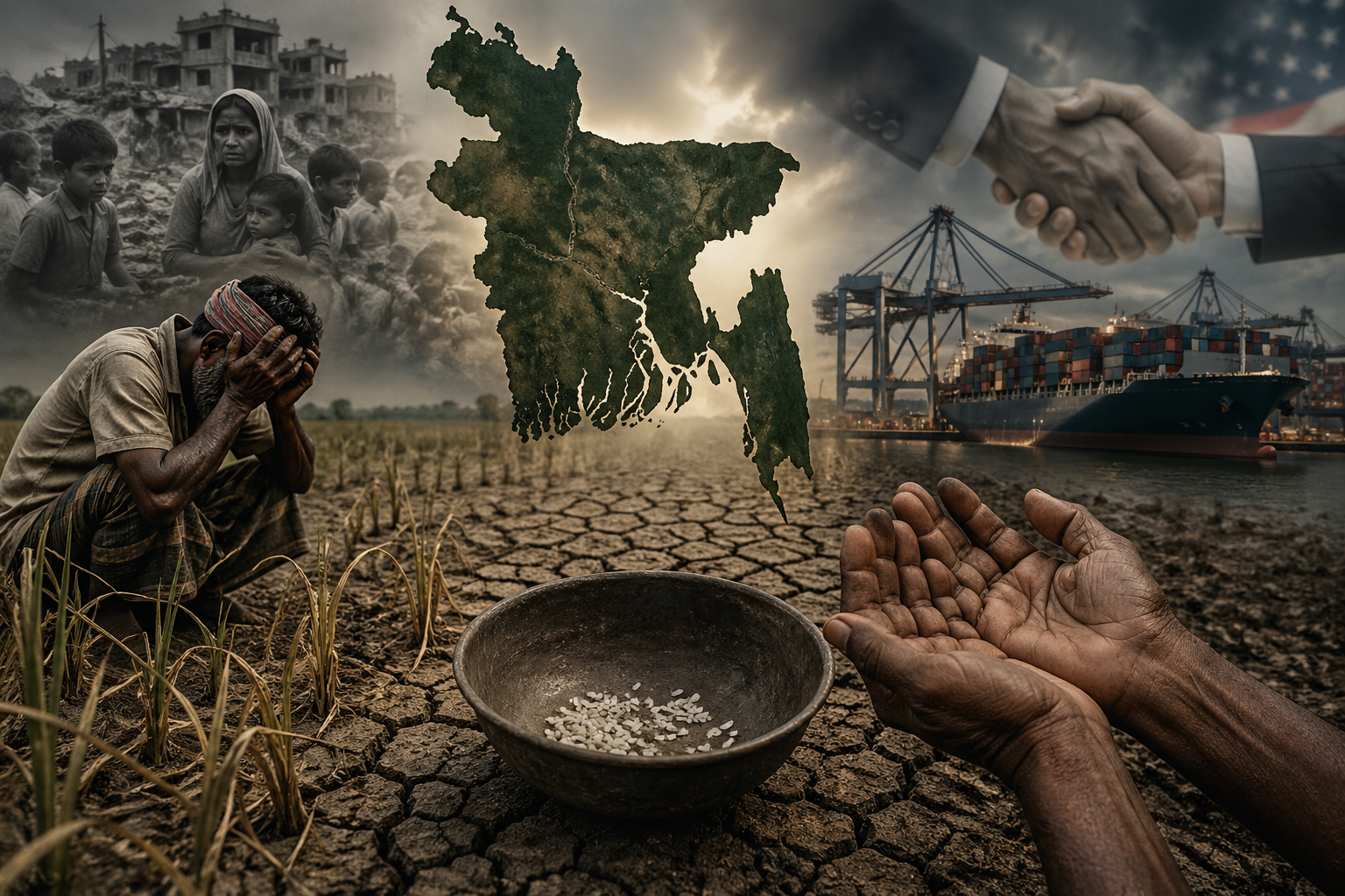 দুর্ভিক্ষের পথে বাংলাদেশ! সামনে কঠিন বাস্তবতা -ওবায়দুল হক বাদল