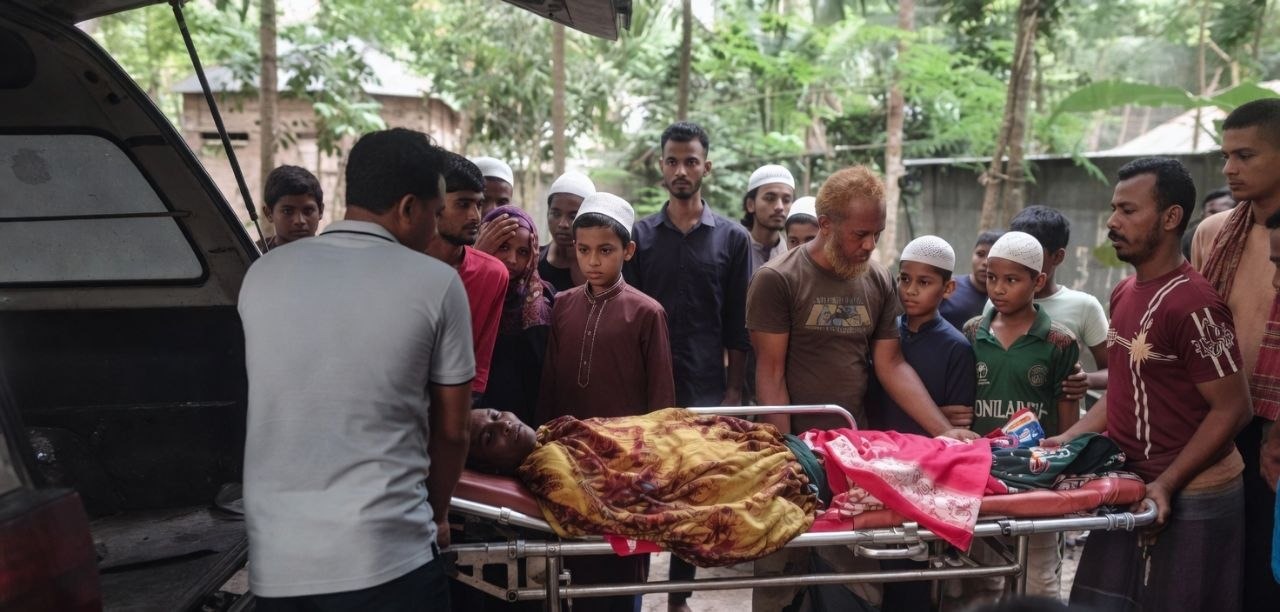 রাজবাড়ীতে ১৩ ঘণ্টার ব্যবধানে স্বামী-স্ত্রীর মৃত্যু, শোকে স্তব্ধ গ্রাম