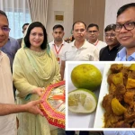 সিলেটে সাতকড়া দিয়ে গরুর মাংস খেলেন প্রধানমন্ত্রী তারেক রহমান