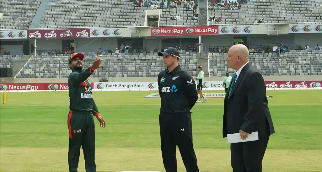 টসে হেরে আবারও ফিল্ডিংয়ে বাংলাদেশ, মিরপুরে আগে ব্যাটিংয়ে নিউজিল্যান্ড