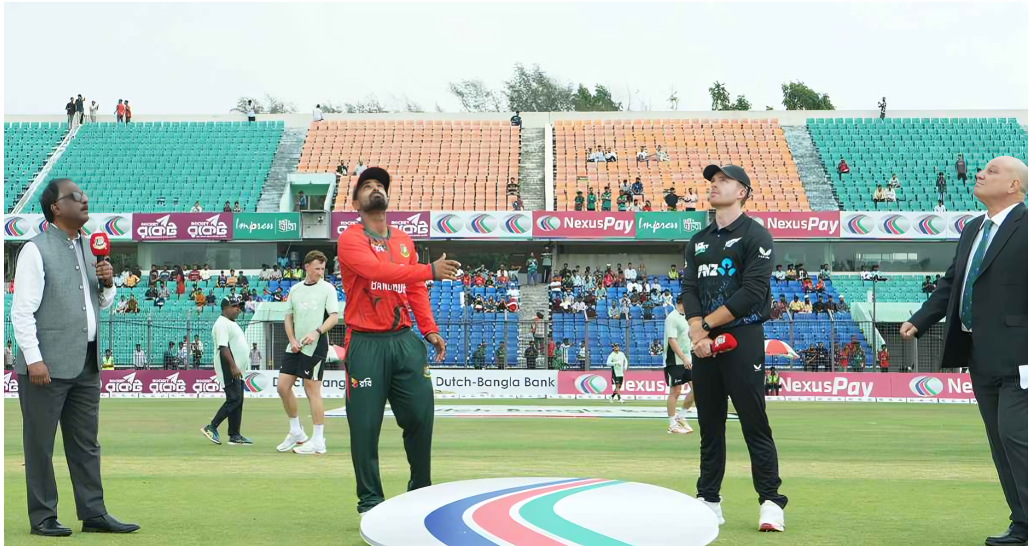 চট্টগ্রামে সিরিজের প্রথম টি–টোয়েন্টি, টস জিতে আগে বোলিংয়ে বাংলাদেশ