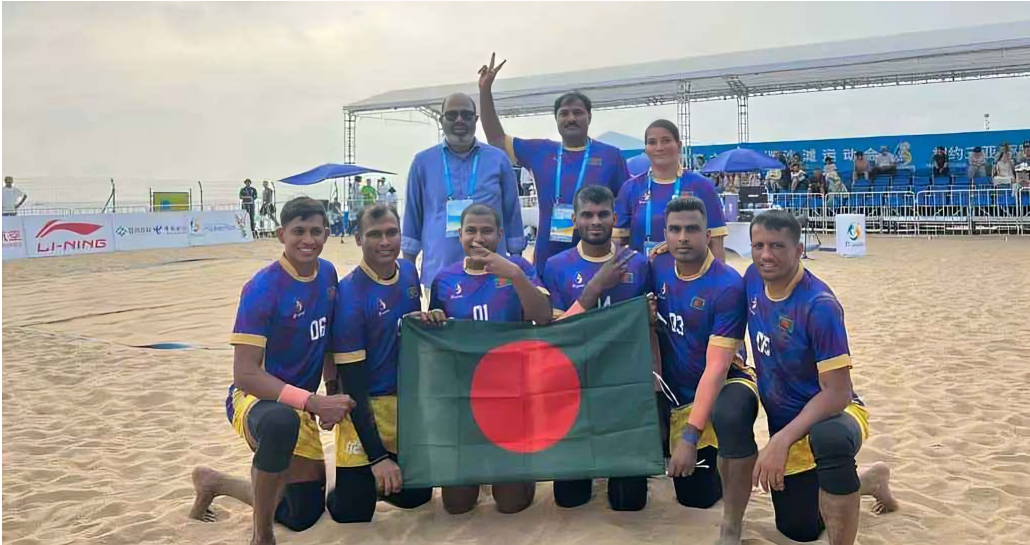 এশিয়ান বিচ গেমসে বাংলাদেশের দাপট, এক দিনেই নারী-পুরুষ দুই দলের জয়