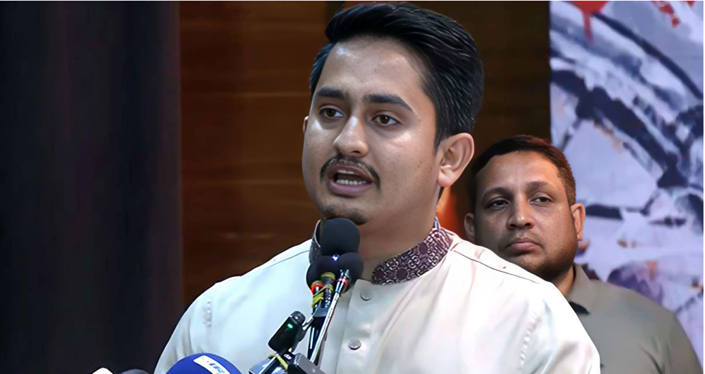 বিরোধী দলের কবর খোঁড়ার কথা ভাবলে আগে বিএনপিই যাবে: সারজিস আলম