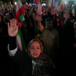 তেহরানের রাজপথে সরকারের প্রতি জনসমর্থনের ঢল