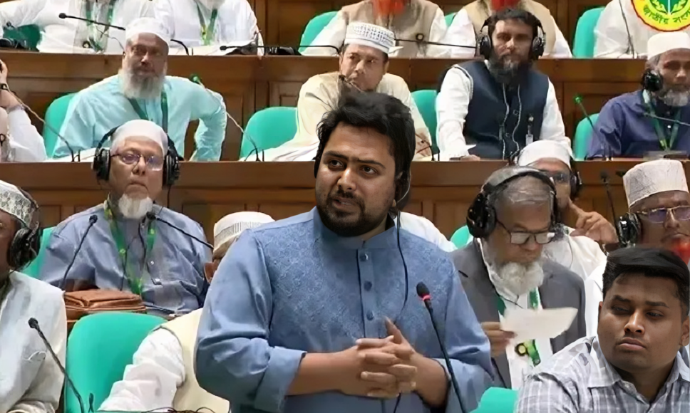 সংসদের কার্যক্রম দেখে মনে হচ্ছে গণভোট বাস্তবায়ন হয়নি: নাহিদ