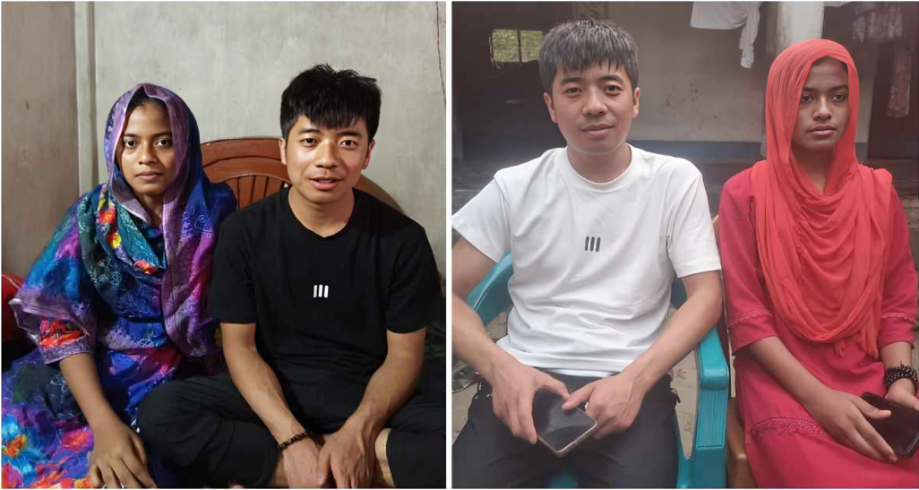 প্রেমের টানে চীন থেকে বাংলাদেশে ছুটে এলেন যুবক