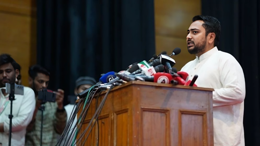 সংসদ অধিবেশনকে ব্যর্থ বললেন এনসিপি আহ্বায়ক নাহিদ ইসলাম