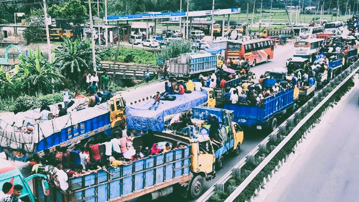 এবারও ঈদযাত্রায় মহাসড়কে ভোগান্তির শঙ্কা
