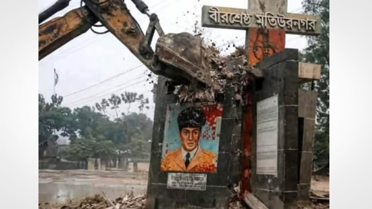 স্থানান্তরিত হচ্ছে বীরশ্রেষ্ঠ মতিউর রহমানের ম্যুরাল, পুনঃস্থাপন হবে যথাযথ নকশায়