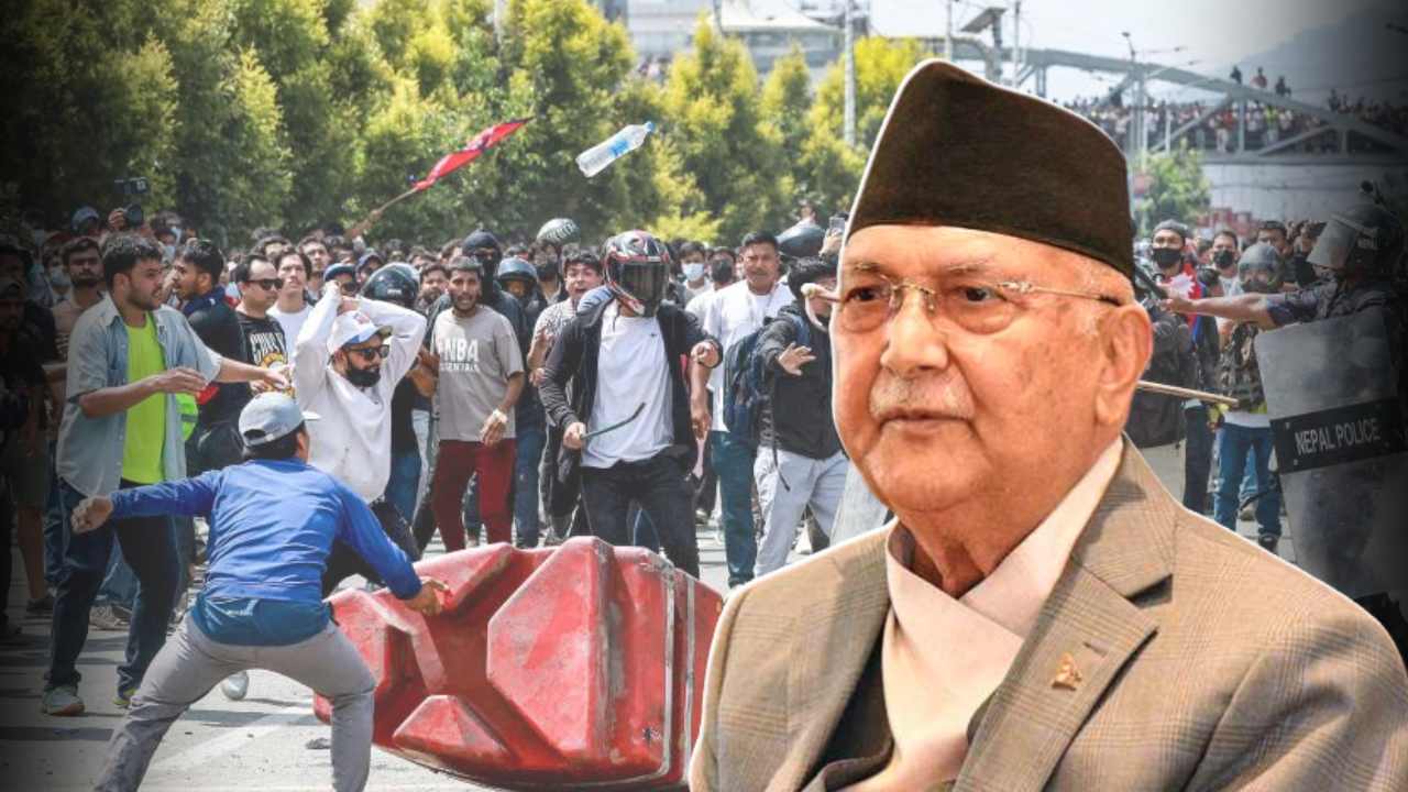 বিক্ষোভের মুখে পদত্যাগ করলেন নেপালের প্রধানমন্ত্রী শর্মা ওলি