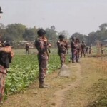 কমলগঞ্জ ও মৌলভীবাজার বিভিন্ন সীমান্তে পুশইন বাড়তি নজরদারিতে বিজিবি টহল
