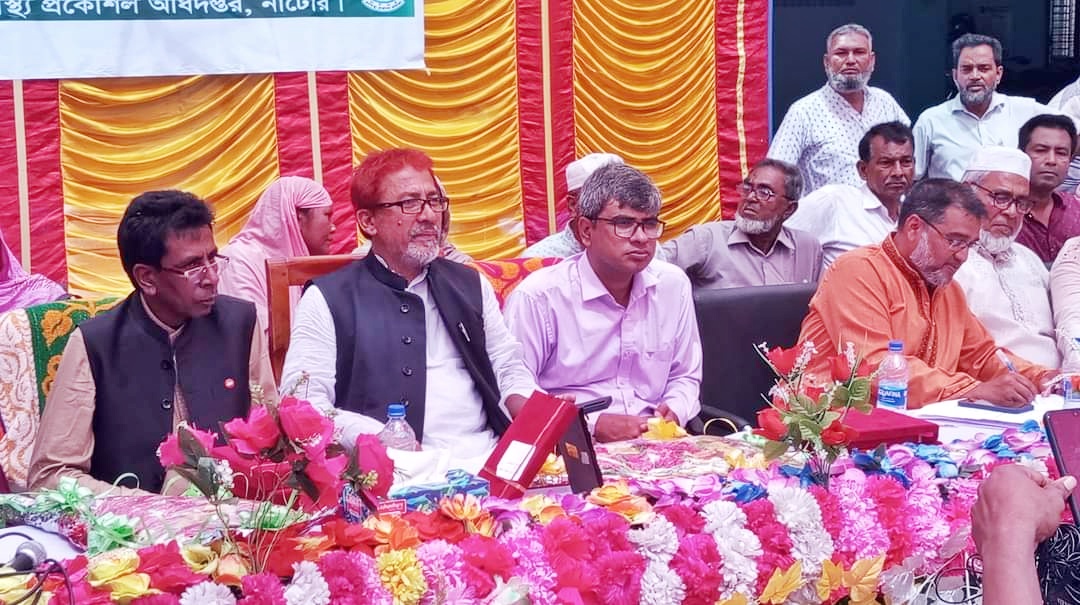 নাটোরের বনপাড়া পৌরসভার বর্জ্য ব্যবস্থাপনা উন্নয়ন প্রকল্প কাজের ভিত্তি প্রস্তর স্থাপন