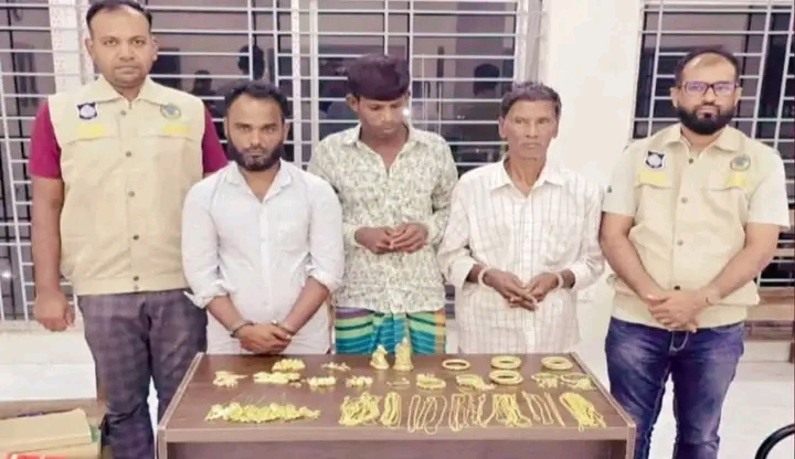 স্বর্ণের মূর্তি দেখিয়ে প্রতারণা, বরিশালে চক্রের ৩ সদস্য আটক