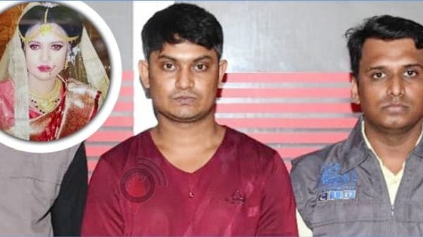 চাকরি না ছাড়ায় নববধূকে গলা কেটে হত্যা, আটক অভিযুক্ত স্বামী