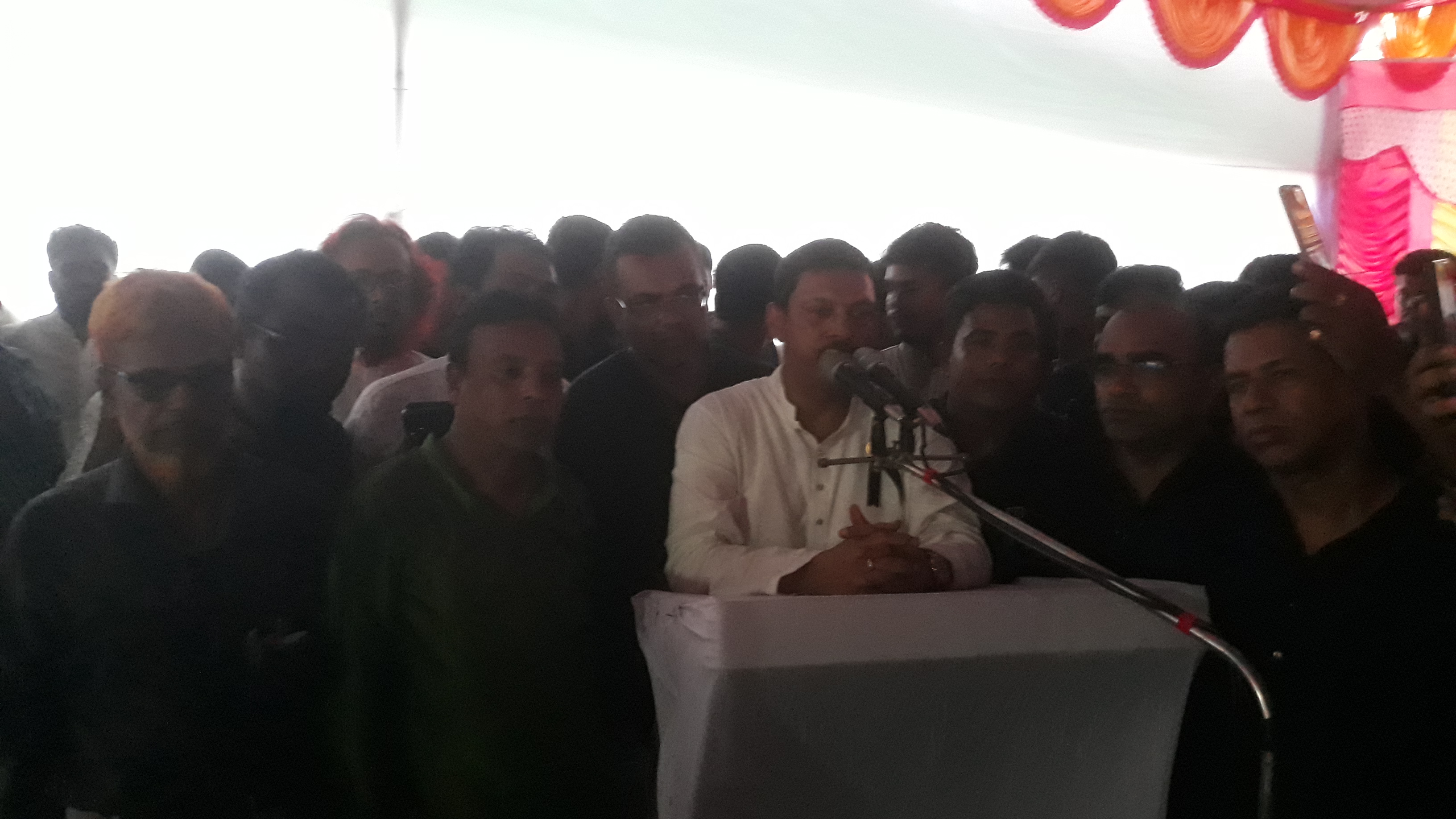 বঙ্গবন্ধুর জন্ম না হলে আমরা স্বাধীন বাংলাদেশ পেতাম না: সালথায় লাবু চৌধুরী