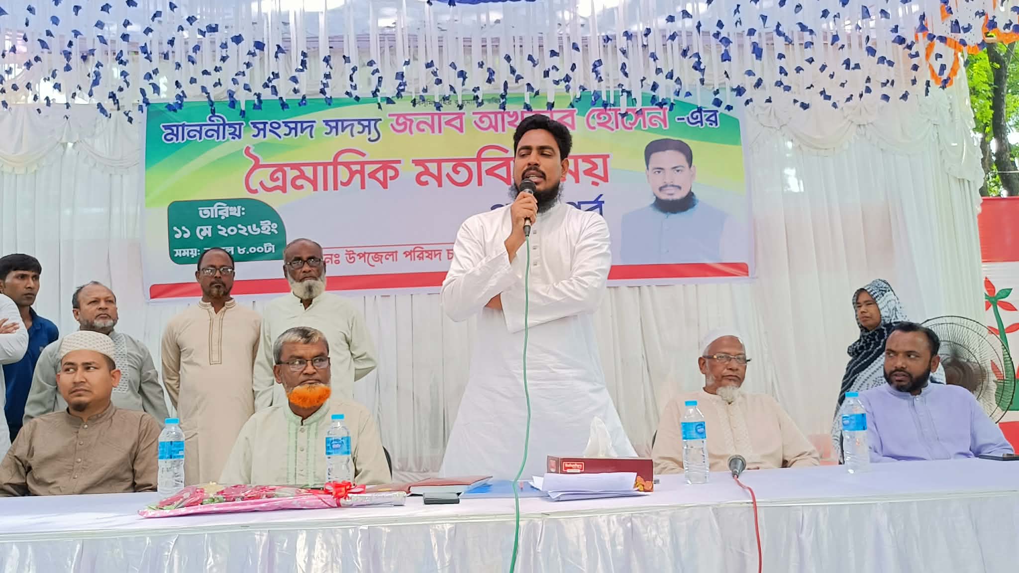 কাউনিয়ায় সরাসরি জনগণের অভাব-অভিযোগ শুনলেন আখতার হোসেন এমপি