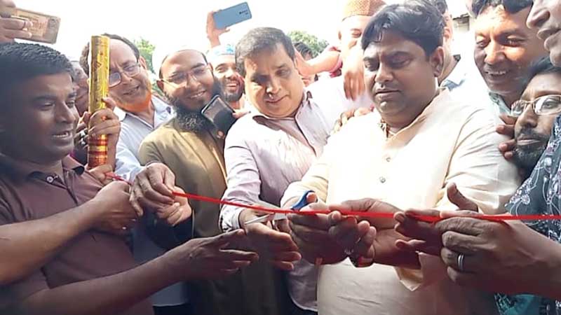 আশুলিয়া ইয়ারপুর ইউনিয়নে বেরন তেতুলতলা রাস্তার উদ্বোধন