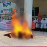 বরিশালে শিক্ষার্থীদের উপর হামলার প্রতিবাদে বিক্ষোভ