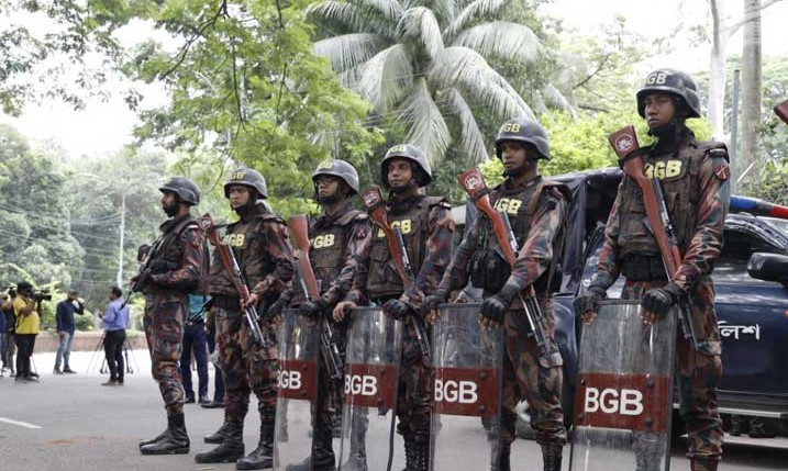 দেশজুড়ে ২২৯ প্লাটুন বিজিবি মোতায়েন