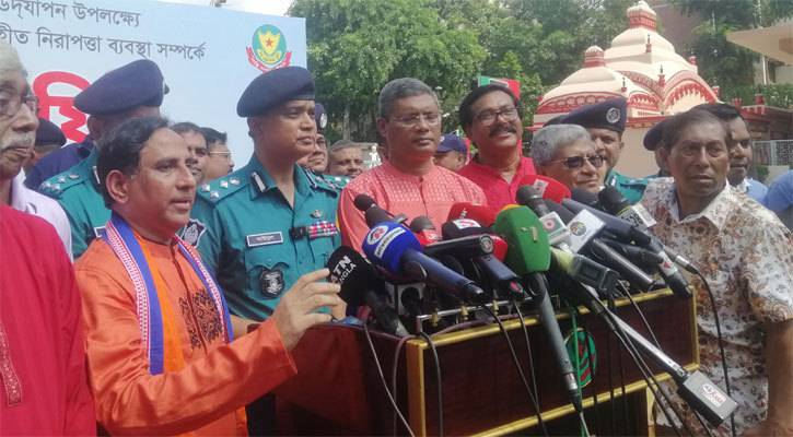 দুর্গাপূজা ঘিরে রাজধানীতে কোনো ঝুঁকি নেই: ডিএমপি কমিশনার