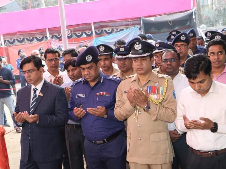 যথাযথ মর্যাদায় ফরিদপুরে ঐতিহাসিক ৭ মার্চ উদযাপন