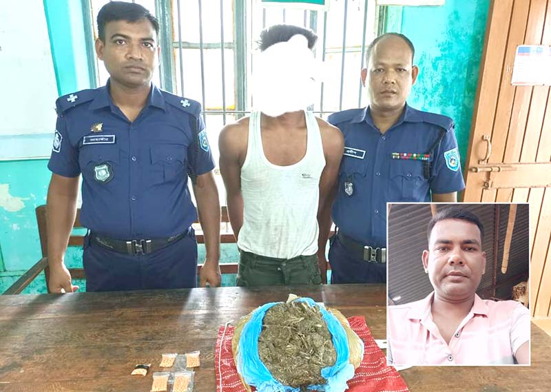 পুলিশ দেখে মাদক ফেলে দৌড়ে পালালেন যুবলীগ নেতা, ছেলে আটক!