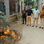 কালিয়াকৈরে ১০০০ মিটার চায়না দুয়ারি জাল জব্দ