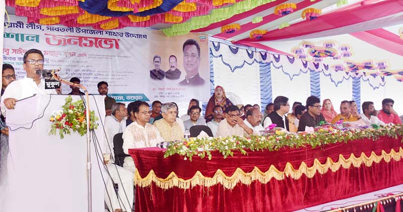 ‘বিদেশী প্রভুদের ধমকে কোন সিদ্ধান্ত পরিবর্তন করার নেত্রী শেখ হাসিনা নন’