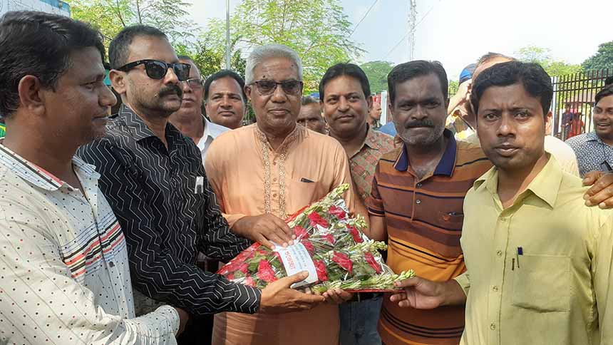 বাসাজ’র পক্ষ থেকে নবনির্বাচিত গাইবান্ধা জেলা পরিষদ চেয়ারম্যানকে  শুভেচ্ছা
