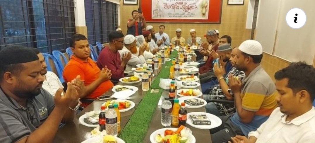গাজীপুর সাংবাদিক ইউনিয়ন শ্রীপুর ইউনিটের ইফতার মাহফিল অনুষ্ঠিত