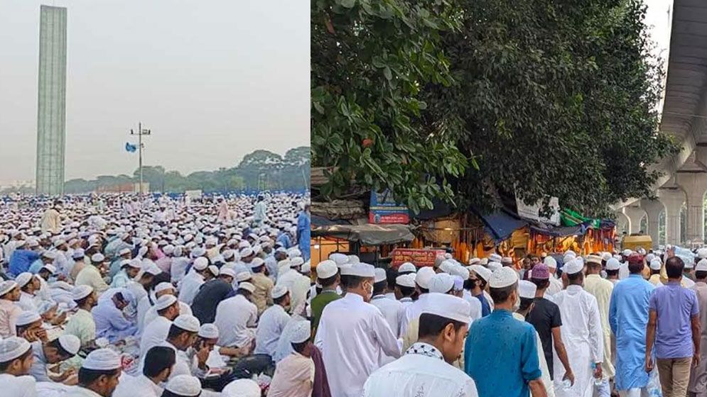 ইসলামী মহাসম্মেলন: সোহরাওয়ার্দী উদ্যানে জনতার ঢল