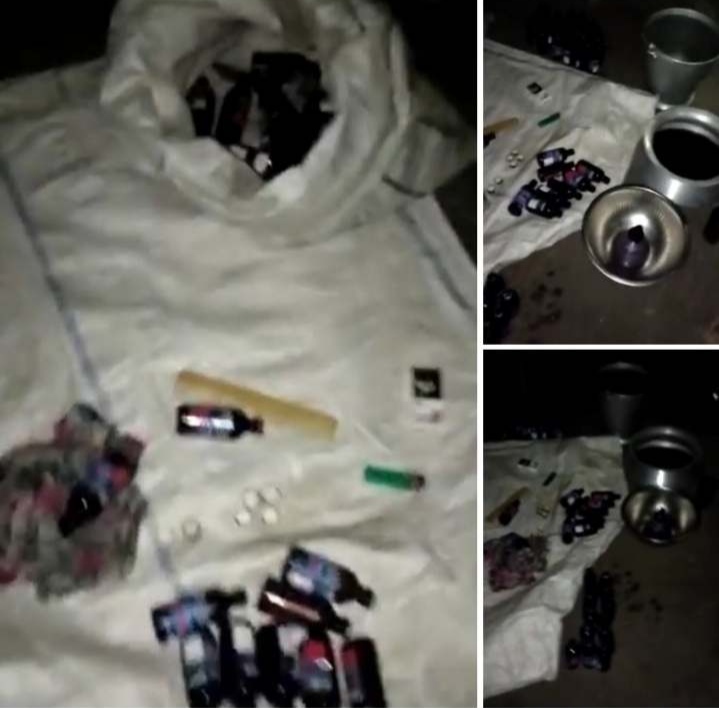হরিপুরে নকল ফেনসিডিল কারখানার সন্ধান