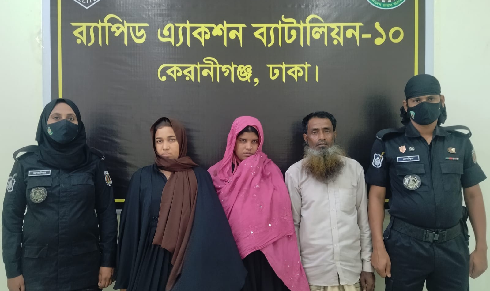 দক্ষিণ কেরানীগঞ্জ থেকে বিপুল পরিমাণ ইয়াবাসহ আটক ৩