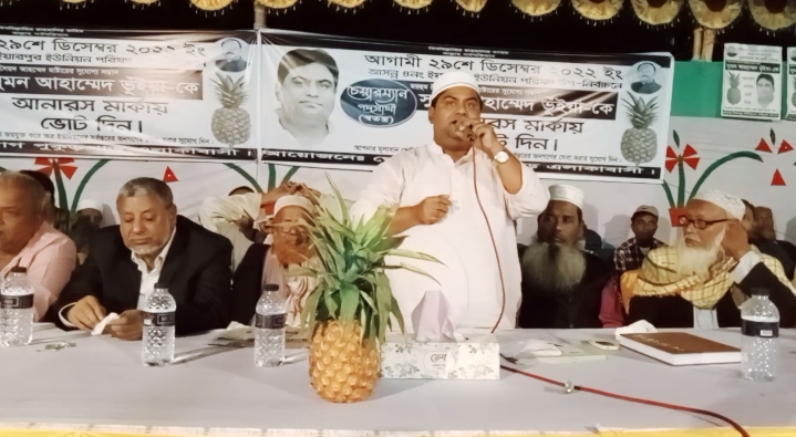 ইয়ারপুর ইউপি নির্বাচনের স্বতন্ত্র প্রার্থী সুমন ভূইয়ার জনসভা