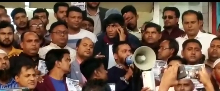 ইয়ারপুর ইউপি নির্বাচনে নৌকা প্রতীকের চেয়ারম্যানপ্রার্থী মুছার পথসভা